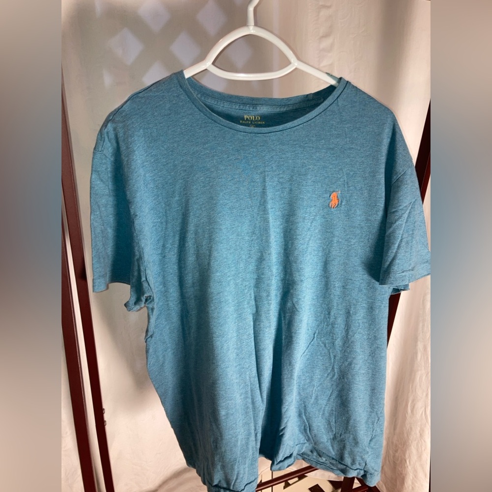 Polo size XL teal blue/green t shirt